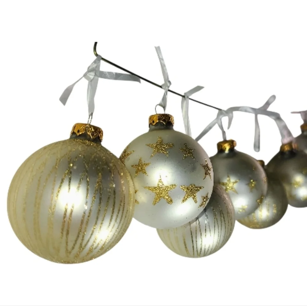 Vintage lot of  3 Dayton Hudson  Elegant Holiday Ornaments